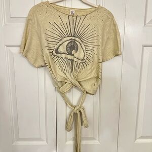 Magnolia Pearl Eye of Providence, cotton wrap T-shirt